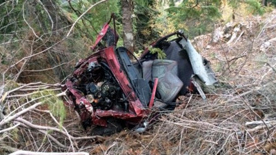 Burdur'da acı olay! Baba oğul uçuruma yuvarlandı