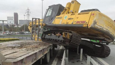 Basın Ekspres Yolu'nda faciadan dönüldü