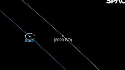 Uzay bilimciler bile ne olduğunu anlamadı. Dünyanın çok yakınından geçti. Yaklaşık 10 metre büyüklüğünde