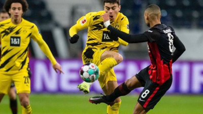 Borussia Dortmund ile Eintracht Frankfurt puanları paylaştı