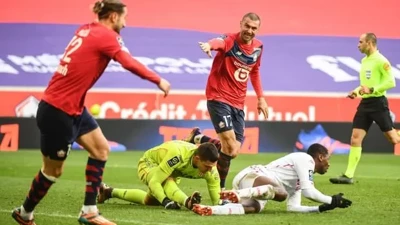 Lille'i Burak Yılmaz ve Yusuf Yazıcı uçurdu