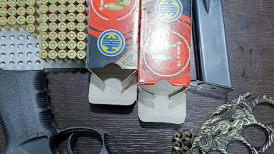 Karısına kızdı domuzlara ateş açtı