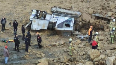 İstanbul Arnavutköy'de taş ocağında göçük