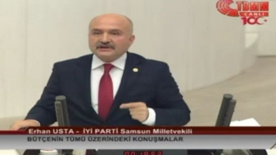 İYİ Partili Usta çok affedersiniz bu kelimeyi kullanmak istemiyorum dedi. Türkiye’deki enflasyon hikayesini anlattı