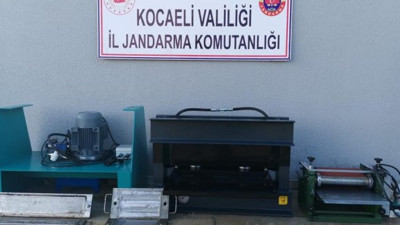 Sahte plaka operasyonu