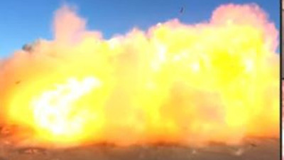 Roketi infilak etti Elon Musk tebrik etti. Patlama anı kamerada