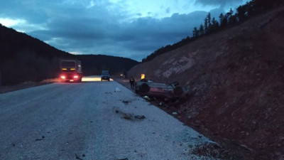Kütahya'da kahreden kaza evli çifti ayırdı