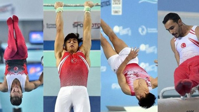 Milli sporculardan Avrupa Erkekler Artistik Cimnastik Şampiyonası'nda 6 madalya