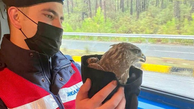 Araçlar üzerinden geçecekti. Jandarma mutlak ölümden kurtardı