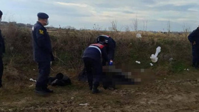 Avcılar buldu, jandarmayı aradı, Edirne'de kan donduran olay