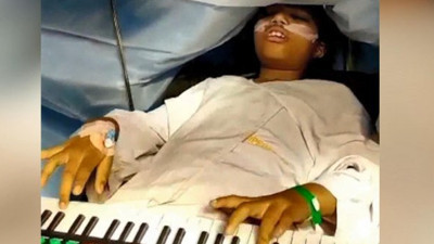 Kafatasını kestikleri çocuğa doktorlar konser verdirdi. Meğer amaçları bambaşkaymış