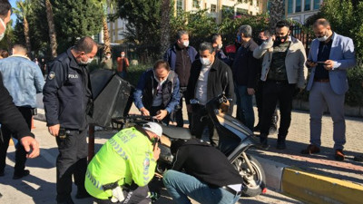 Antalya Adliyesi'nde 'şüpheli motosiklet' alarmı