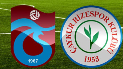 Trabzonspor sonradan esti, Rize'yi 2-1 mağlup etti