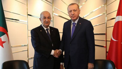 Erdoğan, Cezayir Cumhurbaşkanı Tebbun ile telefonla görüştü