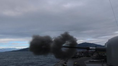 Doğu Akdeniz'de 'Fiili Silah Atış Eğitimleri' icra edildi