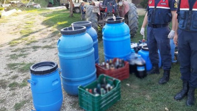 İki ilde kaçak içki operasyonu