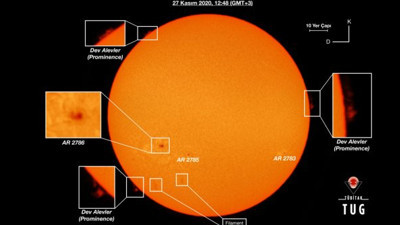 Dr. Tuncay Özışık Güneş'teki büyük tehlikeyi görüntüledi. Yer üzerindeki hayatı da etkileyecek