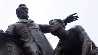 Köleli Lincoln heykeli tarih oldu