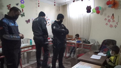 Esenyurt'ta kaçak kreşe baskın