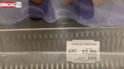 Yumurtanın yeni fiyatlarına inanamayacaksınız. Marketten canlı