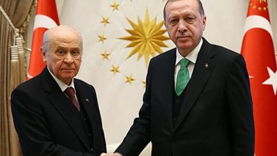 Erdoğan Bahçeli ile telefonda görüştü