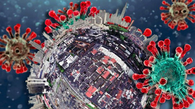 2020 yılı korona virüsle geçti