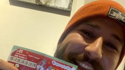 25 milyon bana çıktı diye ortaya çıktı. Herkes biletine dikkatlice bakınca gerçeği gördü