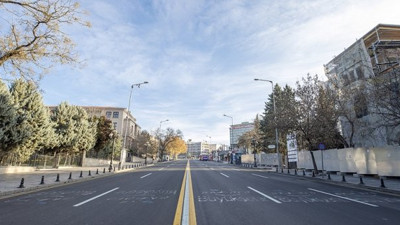 2021'in ilk gününde cadde ve sokaklarda sessizlik hakim