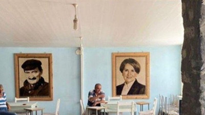 Burası samimi bir köy kahvesinin duvarından başka bir şey değil