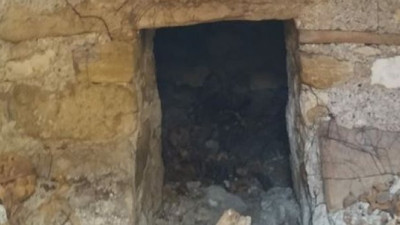 Teker çukura düşünce her şey ortaya çıktı. Tokat’ta bulundu