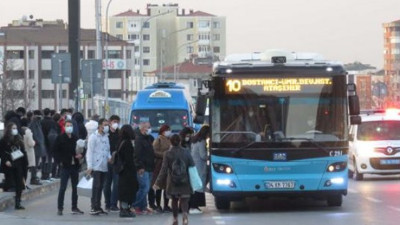 Toplu taşımada sosyal mesafe denetimi