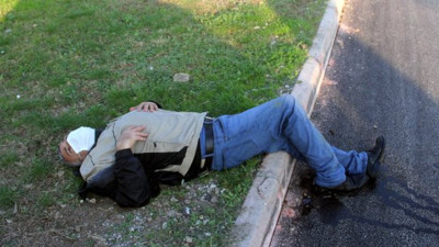 2 saat boyunca kurtarılmayı bekledi