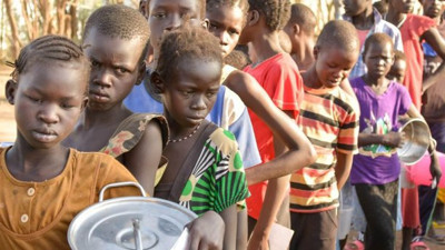 Güney Sudan'da alarm. 7 milyon kişi tehlikede