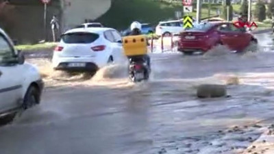 Kurye birdenbire direk gibi devrildi. Kimse ne olduğunu anlamadı