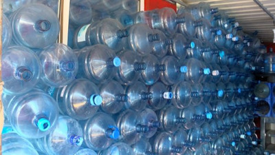 İstanbul'da su satışları patladı kova bidon ne varsa dolduruldu