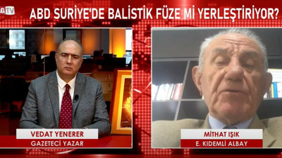 Flaş... Flaş... Eski Bordo Bereli Albay açıkladı. ABD Türkiye'ye karşı Suriye sınırına balistik füze yerleştirdi