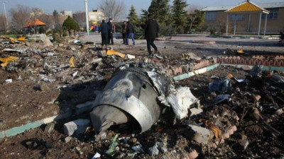 Ukrayna uçağının düşürülmesine ortak taziye mesajı