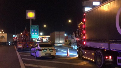 Kartepe'de yollar kapandı