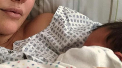 Meryem Uzerli ikinci kez anne oldu. Bu fotoğrafı paylaştı