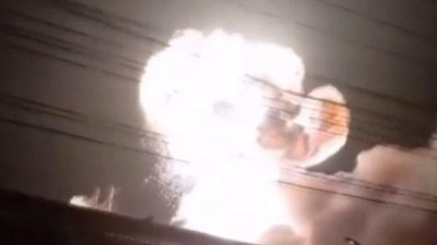 Batarya fabrikasında kulakları sağır eden patlama