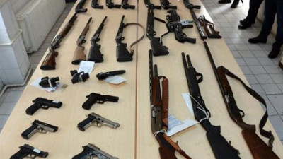 Kahramanmaraş'ta Emniyet Müdürlüğü 109 kişiyi silahlarıyla birlikte yakaladı