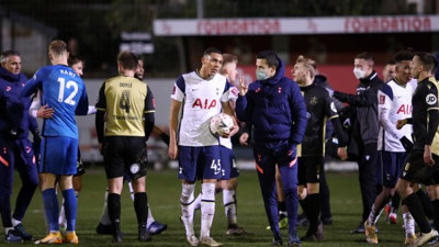 Tottenham zayıf rakibine gol yağdırdı
