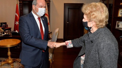 KKTC Cumhurbaşkanı Tatar BM Temsilcisi Lute'u kabul etti