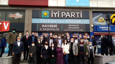 İYİ Parti Kayseri'de üye katılım töreni