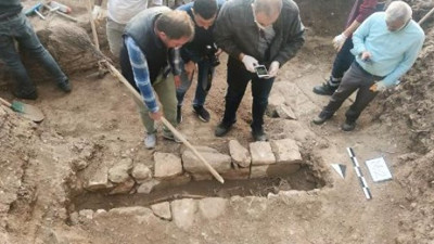 Diyarbakır'da 1. Kılıç Arslan'ın mezarı için yapılan kazı çalışmasında kalıntılar bulundu