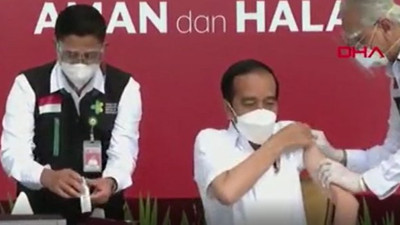 Endonezya Çin aşısı CoronaVac’ı uygulayan ilk ülke oldu