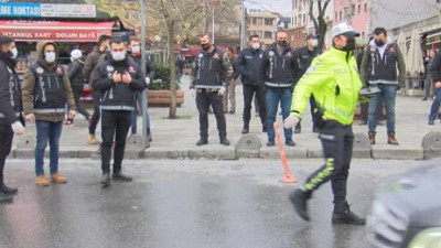 İstanbul Kemerburgaz'da uyuşturucu denetimi gerçekleştirildi