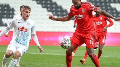 85'te kafa vuruşuyla turu atladı. Ziraat Türkiye Kupası'nda Beşiktaş ile Rize karşılaştı