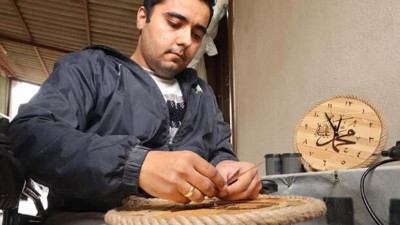 Engelini aştı, Siparişlere yetişemiyor