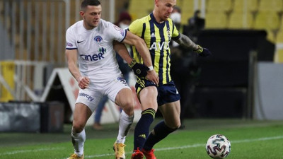 Çeyrek finale adını yazdıran son takım Fenerbahçe oldu. Kasımpaşa maçında suskun golcüden kafa golü
